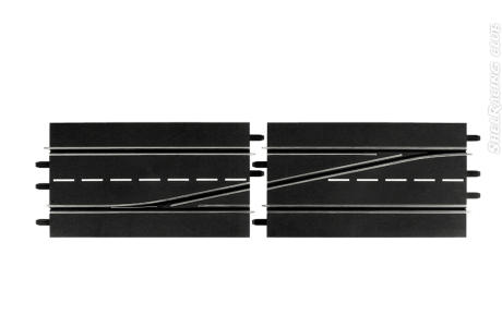 Прямая смены полосы влево Carrera Digital 132