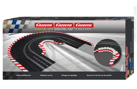 Поворот 1/60 комплектный Carrera Digital 132